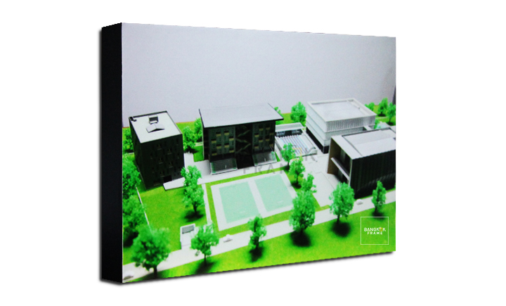 กรอบลอยภาพชุดติดทั้งผนัง